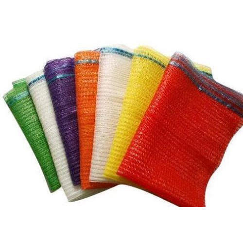 Leno mesh bags in several colours